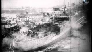 Launch of HMS Albion at Blackwall 1898 [upl. by Gingras98]