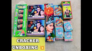 Diwali stach💥 unboxing Cracker🔥 unboxing sky shot sutali bomb  video youtube Diwali [upl. by Irma]