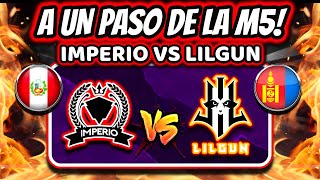 ¡LOS MONGOLES QUIEREN DESTRUIR A IMPERIO IMPERIO vs LILGUN  WILD CARD DIA 2  MOBILE LEGENDS [upl. by Leanna490]