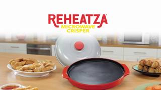 Reheatza Crisper Pan How to Use As Seen on TV [upl. by Ethan]