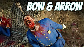 Bow amp Arrow Brutal Kills Compilation  Ragdoll Physics  RDR2 Vol1 [upl. by Beauvais111]