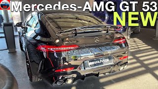 New MercedesAMG GT 53 4Door Coupe 2024  Visual Short REVIEW exterior interior [upl. by Anerdna]