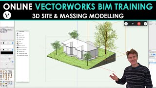 Vectorworks BIM Training 3D Site amp Massing Modelling [upl. by Klute806]