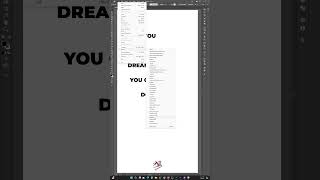 textblock  script adobe illustrator adobeillustrator clippingmask illustratortutorial [upl. by Bullock777]