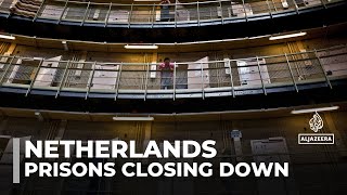 Prison facilities in the Netherlands closing due to low incarceration rates [upl. by Weatherby]