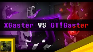 XGaster VS Glitchtale Gaster FULL REANIMATION  Original by LucianLego [upl. by Siwel264]