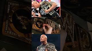 THE ROCK custom wwe championship side plates [upl. by Assilrac]