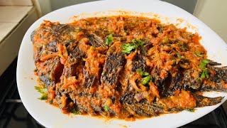 HOW TO COOK WET FRY FISH SAMAKI WA MCHUZI [upl. by Laenahtan909]