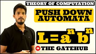 Pushdown Automata for Lan bn  PDA for an bn  Theory of Computation  TOC  Automata Theory [upl. by Aenotna175]