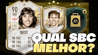 QUAL O MELHOR DME DE ICON BEST OU ZOLA FIFA 22 UT [upl. by Ordnazil75]