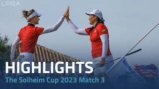 KordaCorpuz vs MaguireNordqvist  The Solheim Cup 2023 [upl. by Mel]