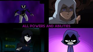 Raven  All Powers and Abilities from DC Animation [upl. by Forrest775]