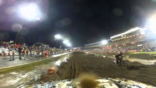 GoPro HD Kyle Peters Main Event 2012 Daytona Supercross [upl. by Willie367]