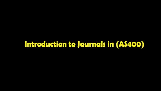 Introduction to Journals in AS400 [upl. by Eiram]