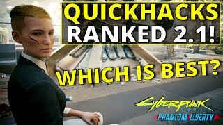 All Quickhacks Ranked Worst to Best in Cyberpunk 2077 21 [upl. by Adla38]