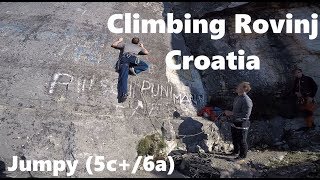 Climbing Rovinj  Jumpy 5c6a [upl. by Chuch669]