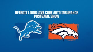 Lions vs Broncos Week 15  Detroit Lions Live CURE Auto Insurance Postgame Show [upl. by Moss]