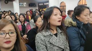 Hallelujah Chorus By EFCI Shillong Local Church 1 January 2024 [upl. by Onfroi874]