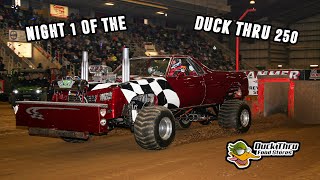 All Trucks and Tractors at Williamston Indoor Pull Jan 13 2023 [upl. by Tisbe]