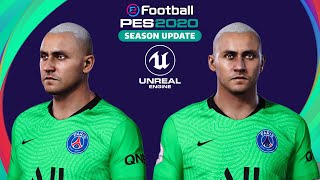 PES 2020 Faces Keylor Navas by Owen31 [upl. by Pilar]