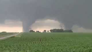 EF4 Tornados  Wisner amp Pilger NE 16 June 2014 [upl. by Arob491]