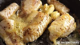 Monkfish recipe quotPoor Mans Lobsterquot with Herb Brown Butter [upl. by Bazil]