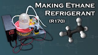 How to make Ethane Refrigerant R170 [upl. by Crowell656]