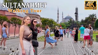 Explore Hagia Sophia and Blue Mosque in Istanbul 4K Tour [upl. by Sephira]