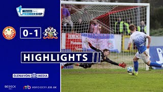 HIGHLIGHTS  Portadown 01 Glenavon [upl. by Leunam302]