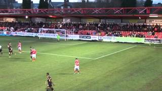 Accrington Stanley v Newport County AFC 11Jan14 Extended Highlights [upl. by Eimmak]