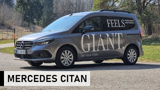 Nun ein ECHTER Mercedes 2022 MercedesBenz Citan Tourer  Review Fahrbericht Test [upl. by Orag]