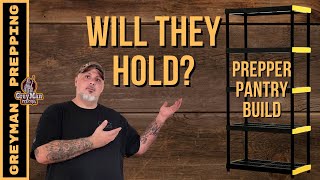 Prepper Pantry Build 2022  Food Storage Ideas [upl. by Odille]