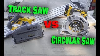 Track Saw vs Circular Saw Gimmick Or Gold [upl. by Dorraj]