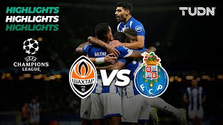 Shakhtar vs Porto  HIGHLIGHTS  UEFA Champions League 202324  TUDN [upl. by Rolandson577]