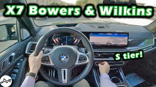 2023 BMW X7 – Bowers amp Wilkins Diamond Surround Sound System Review [upl. by Barbara-Anne]