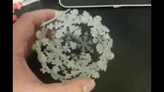 Snowflake Icosahedron Ornament by pdragy [upl. by Gide]