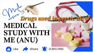 drugs used in peptic ulcer 33 malayalam pharmacology made easier [upl. by Carma]