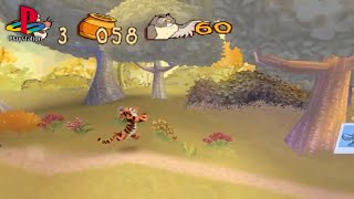 Tiggers Honey Hunt PS1 Gameplay [upl. by Assilen]