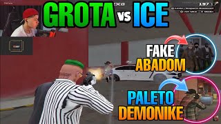 GROTA x ICE MEMBRO DA ICE TOMOU PD PALETO DA DEMONIKE FAKE ABADOM VOLTOU  COMPLEXO CLIPES [upl. by Ynavoj176]