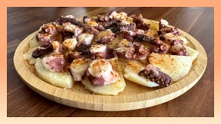 Cómo Preparar Pulpo a la Gallega Cocina Española en Casa [upl. by Dotty501]