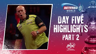 WINNING IN STYLE  Day Five Highlights  2021 Betfred World Matchplay  Part Two [upl. by Cherlyn]