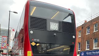 Rare journey on an E400 MMC on 466 addington park to park street SK70 BVC HT 20 [upl. by Orlena]