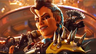 Overwatch 2 Character Reveal Junker Queen Trailer [upl. by Ecahc501]