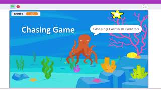 Chasing Game in Scratch  Learn Basic Scratch games with Orchids eLearning [upl. by Tessi]