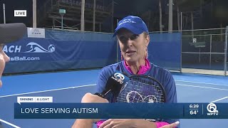 Delray Open serving up life skills for kids with autism [upl. by Ayekam]