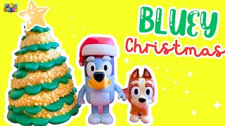 Blueys Christmas Fun amp Baby Bingos Christmas  Bluey Toys [upl. by Pasia921]