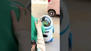 ROBOT PENARIK BECAK KURSI ⁉️BOCIL GANTIAN DUDUK 😱😍shorts funny dubbing [upl. by Casi477]