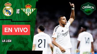 🚨 REAL MADRID vs BETIS EN VIVO 🔥 LA LIGA ESPAÑOLA [upl. by Ardnauqal280]