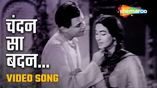 चन्दन सा बदन  Chandan Sa Badan Male  HD Video Song  SaraswatiChandra 1968  Manish  Nutan [upl. by Anelah]