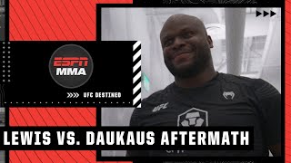 UFC Destined Excerpt The aftermath of Derrick Lewis’ win vs Chris Daukaus  ESPN MMA [upl. by Madelina745]